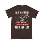Mechanic Dad Shirt I'm A Machinist Not A Mechanic Proud CNC Machinist Father's Day Shirt Machinist Shirts - Scotstee Shop