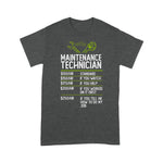 Mechanic Dad Shirt Maintenance Technician Hourly Rate Funny Gift Father's Day Shirt - Scotstee Shop