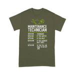 Mechanic Dad Shirt Maintenance Technician Hourly Rate Funny Gift Father's Day Shirt - Scotstee Shop