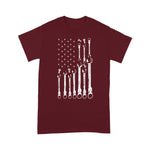 Mechanic Dad Shirt Mechanic Flag Shirt Patriotic Mechanic USA Flag Shirt 4th Of July Shirt - Scotstee Shop