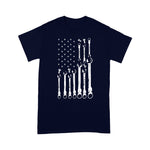 Mechanic Dad Shirt Mechanic Flag Shirt Patriotic Mechanic USA Flag Shirt 4th Of July Shirt - Scotstee Shop