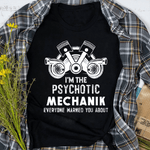 Mechanic Dad Shirt Mechanic Fun Gift For Car Mechanics And DIY Handyman Gift Father's Day Shirt - Scotstee Shop