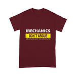 Mechanic Dad Shirt Mechanic Fun Shirt Gift For Car Mechanics And DIY Handyman Father's Day Shirt - Scotstee Shop