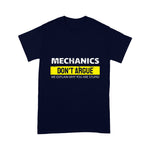 Mechanic Dad Shirt Mechanic Fun Shirt Gift For Car Mechanics And DIY Handyman Father's Day Shirt - Scotstee Shop