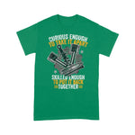 Mechanic Dad Shirt Mechanic Funny Gift Curious Enough To Take It Apart Father's Day Shirt - Scotstee Shop
