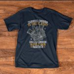 Mechanic Dad Shirt Mechanic Funny Gift Curious Enough To Take It Apart Father's Day Shirt - Scotstee Shop