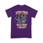 Mechanic Dad Shirt Mechanic Funny Gift Curious Enough To Take It Apart Father's Day Shirt - Scotstee Shop