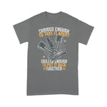 Mechanic Dad Shirt Mechanic Funny Gift Curious Enough To Take It Apart Father's Day Shirt - Scotstee Shop