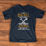Mechanic Dad Shirt Mechanic Gift Diesel Mechanic I Cant Fix Stupid Gift Father's Day Shirt Diesel Mechanic Shirts - Scotstee Shop