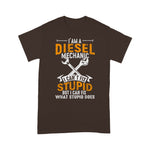 Mechanic Dad Shirt Mechanic Gift Diesel Mechanic I Cant Fix Stupid Gift Father's Day Shirt Diesel Mechanic Shirts - Scotstee Shop