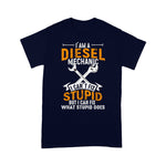 Mechanic Dad Shirt Mechanic Gift Diesel Mechanic I Cant Fix Stupid Gift Father's Day Shirt Diesel Mechanic Shirts - Scotstee Shop