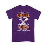 Mechanic Dad Shirt Mechanic Gift Diesel Mechanic I Cant Fix Stupid Gift Father's Day Shirt Diesel Mechanic Shirts - Scotstee Shop