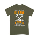 Mechanic Dad Shirt Mechanic Gift Diesel Mechanic I Cant Fix Stupid Gift Father's Day Shirt Diesel Mechanic Shirts - Scotstee Shop