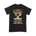 Mechanic Dad Shirt Mechanic Gift Diesel Mechanic I Cant Fix Stupid Gift Father's Day Shirt Diesel Mechanic Shirts - Scotstee Shop