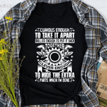 Mechanic Dad Shirt Mechanic Gifts Funny Car Repair Design On Back Gifts Father's Day Shirt - Scotstee Shop