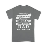 Mechanic Dad Shirt Mens Amazing Mechanic Awesome Husband Best Dad Gift Father's Day Shirt - Scotstee Shop