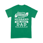 Mechanic Dad Shirt Mens Amazing Mechanic Awesome Husband Best Dad Gift Father's Day Shirt - Scotstee Shop