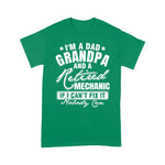 Mechanic Dad Shirt Mens Dad Grandpa and a Retired Mechanic Funny Father's Day Shirt - Scotstee Shop