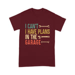 Mechanic Dad Shirt Mens I Cant I Have Plans In The Garage For A Mechanic Dad Father's Day Shirt - Scotstee Shop