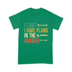 Mechanic Dad Shirt Mens I Cant I Have Plans In The Garage For A Mechanic Dad Father's Day Shirt - Scotstee Shop