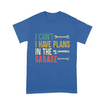Mechanic Dad Shirt Mens I Cant I Have Plans In The Garage For A Mechanic Dad Father's Day Shirt - Scotstee Shop