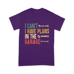 Mechanic Dad Shirt Mens I Cant I Have Plans In The Garage For A Mechanic Dad Father's Day Shirt - Scotstee Shop