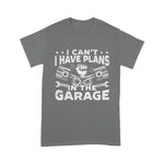 Mechanic Dad Shirt Mens I Cant I Have Plans In The Garage For A Mechanic Father's Day Shirt - Scotstee Shop