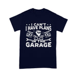 Mechanic Dad Shirt Mens I Cant I Have Plans In The Garage For A Mechanic Father's Day Shirt - Scotstee Shop