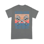 Mechanic Dad Shirt Pistons Rods & Dad Bods Custom Garage Rod Car Mechanic Father's Day Shirt - Scotstee Shop
