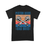 Mechanic Dad Shirt Pistons Rods & Dad Bods Custom Garage Rod Car Mechanic Father's Day Shirt - Scotstee Shop