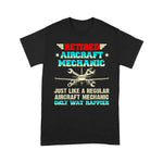Mechanic Dad Shirt Retired Aircraft Mechanic Regular Aircraft Mechanic Gift Father's Day Shirt Aircraft Mechanic Shirt - Scotstee Shop
