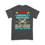 Mechanic Dad Shirt Retired Aircraft Mechanic Regular Aircraft Mechanic Gift Father's Day Shirt Aircraft Mechanic Shirt - Scotstee Shop