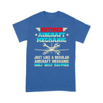 Mechanic Dad Shirt Retired Aircraft Mechanic Regular Aircraft Mechanic Gift Father's Day Shirt Aircraft Mechanic Shirt - Scotstee Shop