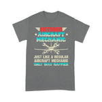 Mechanic Dad Shirt Retired Aircraft Mechanic Regular Aircraft Mechanic Gift Father's Day Shirt Aircraft Mechanic Shirt - Scotstee Shop