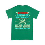 Mechanic Dad Shirt Retired Aircraft Mechanic Regular Aircraft Mechanic Gift Father's Day Shirt Aircraft Mechanic Shirt - Scotstee Shop