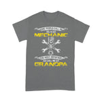 Mechanic Dad Shirt Vintage Most Important Call Me Grandpa Funny Mechanic Daddy Father's Day Shirt - Scotstee Shop