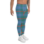 Plaid Mens Running Leggings, Plaid Meggings Men's, Tartan Plaid Leggings Men, plaid leggings, mens running leggings, mens gym leggings, buffalo plaid leggings, brown leggings, grey leggings, red leggings, green leggings, purple leggings, blue leggings, Mens Sports Leggings, meggings men, Pattern Leggings