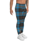 Plaid Mens Running Leggings, Plaid Meggings Men's, Tartan Plaid Leggings Men, plaid leggings, mens running leggings, mens gym leggings, buffalo plaid leggings, brown leggings, grey leggings, red leggings, green leggings, purple leggings, blue leggings, Mens Sports Leggings, meggings men, Pattern Leggings
