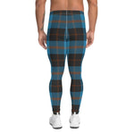 Plaid Mens Running Leggings, Plaid Meggings Men's, Tartan Plaid Leggings Men, plaid leggings, mens running leggings, mens gym leggings, buffalo plaid leggings, brown leggings, grey leggings, red leggings, green leggings, purple leggings, blue leggings, Mens Sports Leggings, meggings men, Pattern Leggings