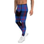 Plaid Mens Running Leggings, Plaid Meggings Men's, Tartan Plaid Leggings Men, plaid leggings, mens running leggings, mens gym leggings, buffalo plaid leggings, brown leggings, grey leggings, red leggings, green leggings, purple leggings, blue leggings, Mens Sports Leggings, meggings men, Pattern Leggings