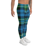 Plaid Mens Running Leggings, Plaid Meggings Men's, Tartan Plaid Leggings Men, plaid leggings, mens running leggings, mens gym leggings, buffalo plaid leggings, brown leggings, grey leggings, red leggings, green leggings, purple leggings, blue leggings, Mens Sports Leggings, meggings men, Pattern Leggings