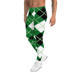 Plaid Mens Running Leggings, Plaid Meggings Men's, Tartan Plaid Leggings Men, plaid leggings, mens running leggings, mens gym leggings, buffalo plaid leggings, brown leggings, grey leggings, red leggings, green leggings, purple leggings, blue leggings, Mens Sports Leggings, meggings men, Pattern Leggings