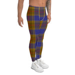 Plaid Mens Running Leggings, Plaid Meggings Men's, Tartan Plaid Leggings Men, plaid leggings, mens running leggings, mens gym leggings, buffalo plaid leggings, brown leggings, grey leggings, red leggings, green leggings, purple leggings, blue leggings, Mens Sports Leggings, meggings men, Pattern Leggings
