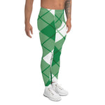 Plaid Mens Running Leggings, Plaid Meggings Men's, Tartan Plaid Leggings Men, plaid leggings, mens running leggings, mens gym leggings, buffalo plaid leggings, brown leggings, grey leggings, red leggings, green leggings, purple leggings, blue leggings, Mens Sports Leggings, meggings men, Pattern Leggings