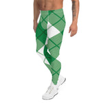 Plaid Mens Running Leggings, Plaid Meggings Men's, Tartan Plaid Leggings Men, plaid leggings, mens running leggings, mens gym leggings, buffalo plaid leggings, brown leggings, grey leggings, red leggings, green leggings, purple leggings, blue leggings, Mens Sports Leggings, meggings men, Pattern Leggings