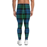 Plaid Mens Running Leggings, Plaid Meggings Men's, Tartan Plaid Leggings Men, plaid leggings, mens running leggings, mens gym leggings, buffalo plaid leggings, brown leggings, grey leggings, red leggings, green leggings, purple leggings, blue leggings, Mens Sports Leggings, meggings men, Pattern Leggings