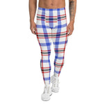 Plaid Mens Running Leggings, Plaid Meggings Men's, Tartan Plaid Leggings Men, plaid leggings, mens running leggings, mens gym leggings, buffalo plaid leggings, brown leggings, grey leggings, red leggings, green leggings, purple leggings, blue leggings, Mens Sports Leggings, meggings men, Pattern Leggings