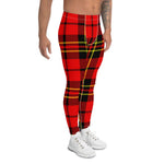 Plaid Mens Running Leggings, Plaid Meggings Men's, Tartan Plaid Leggings Men, plaid leggings, mens running leggings, mens gym leggings, buffalo plaid leggings, brown leggings, grey leggings, red leggings, green leggings, purple leggings, blue leggings, Mens Sports Leggings, meggings men, Pattern Leggings
