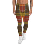 Plaid Mens Running Leggings, Plaid Meggings Men's, Tartan Plaid Leggings Men, plaid leggings, mens running leggings, mens gym leggings, buffalo plaid leggings, brown leggings, grey leggings, red leggings, green leggings, purple leggings, blue leggings, Mens Sports Leggings, meggings men, Pattern Leggings