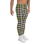 Plaid Mens Running Leggings, Plaid Meggings Men's, Tartan Plaid Leggings Men, plaid leggings, mens running leggings, mens gym leggings, buffalo plaid leggings, brown leggings, grey leggings, red leggings, green leggings, purple leggings, blue leggings, Mens Sports Leggings, meggings men, Pattern Leggings